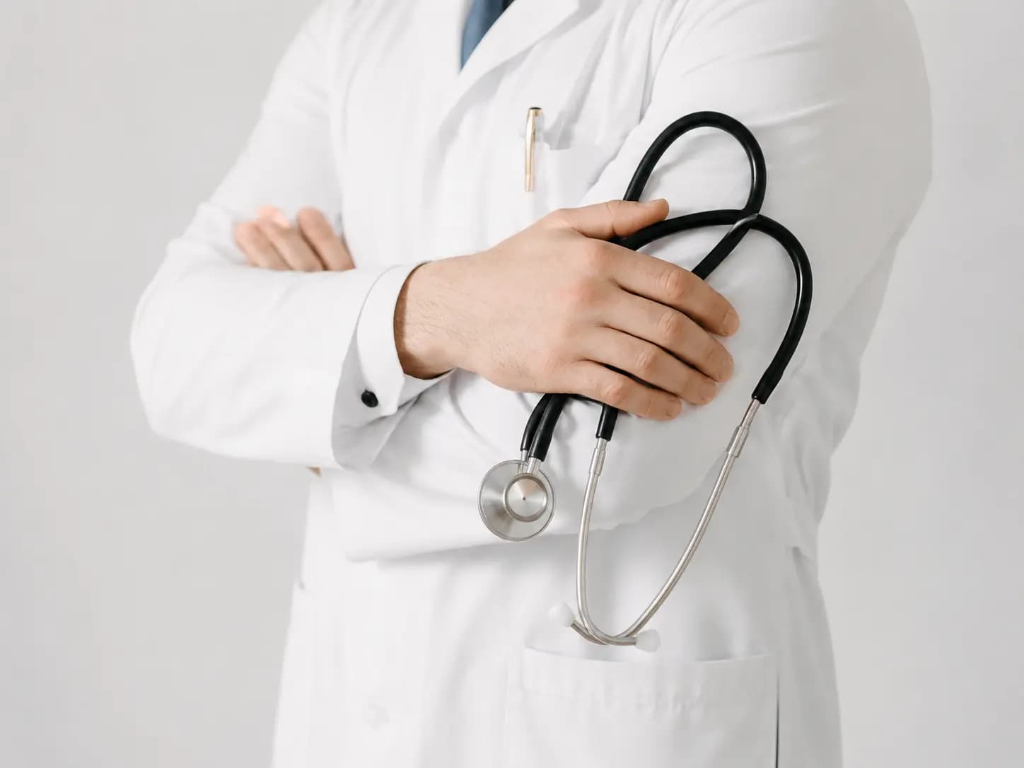 Empat anggota tim dokter Mozza Dental dalam potret profesional